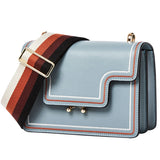 Leather Flap Bag Crossbody Handbag for Women