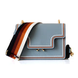 Leather Flap Bag Crossbody Handbag for Women
