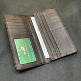 Personalized Crocodile Cattle Long Wallet