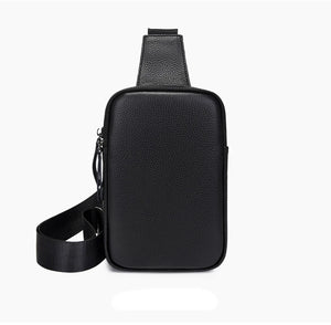 Leather Women Chest Pack High Capacity Shoulder Bag Female Purse Bag