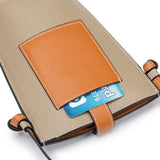 Leather Women's Crossbody Bags Small Mobile Phone Bag Female Mini Shoulder Bag