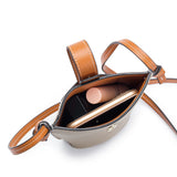 Leather Women's Crossbody Bags Small Mobile Phone Bag Female Mini Shoulder Bag