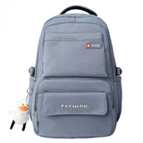 Striped Backpack for Girls Large Capacity Book Bag