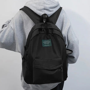 Girl College Schoolbag Casual Women Backpack Nylon Book Packbag