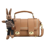 Rabbit Crossbody Bag for Women Embroidery Messenger Handbag