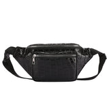 Women's Leather Waist Bag Chest Phone Purse Fanny Pack