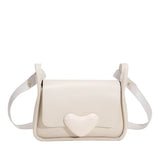 Girl One Shoulder Bag Small Square Bags Female Summer High PU Crossbody Bag