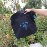 Japanese Plaster Head Print Canvas Bag for Girls