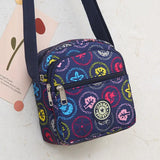 Girls Cartoons Shoulder Crossbody Bag Canvas Women Messenger Bags