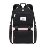 Girls Lightweight School Bag For Teenage High Capacity Casual Backpack