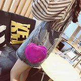 Women's Laser Crossbody Bags PU Leather Shoulder Bag