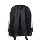Flamingo Print Backpack for Teenage Girls - Waterproof School Laptop Bag