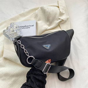 High Nylon Sling Shoulder Bags for Women Chains Handbags Women Bags