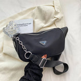 High Nylon Sling Shoulder Bags for Women Chains Handbags Women Bags