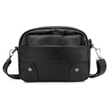 Soft Leather Crossbody Bag for Girls Women Shoulder Handbag Multi-pocket Totes