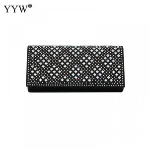 Glitter Evening Clutch Purse Diamond Bag Wedding Party