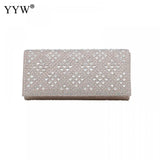 Glitter Evening Clutch Purse Diamond Bag Wedding Party