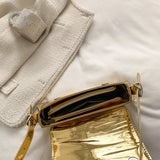 Small Square Shoulder Bag for Women, Plain Underarm Bag Y2K