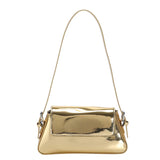 Small Square Shoulder Bag for Women, Plain Underarm Bag Y2K
