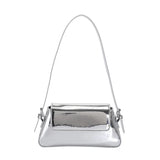 Small Square Shoulder Bag for Women, Plain Underarm Bag Y2K