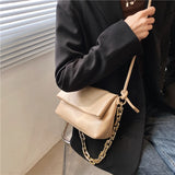 Chain Shoulder Bag Women PU Leather Handbags Crossbody