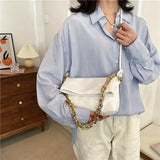 Chain Shoulder Bag Women PU Leather Handbags Crossbody