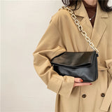 Chain Shoulder Bag Women PU Leather Handbags Crossbody