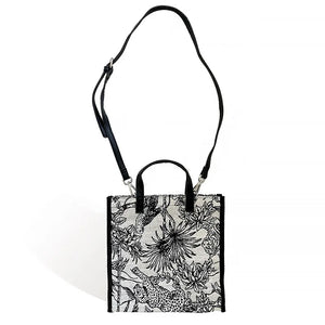 Graffiti Canvas Tote Bag Square Shoulder Messenger Large Mommy Handbags
