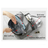 Multifunctional Gym Backpack Swim Bag for Men and Women