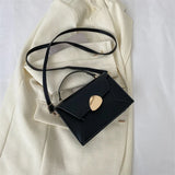 Personalized Patchwork Crossbody Bag Winter Texture Small Handbag