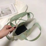 Women's Soft PU Leather Shoulder Bag Large Capacity Lady Purse Crossbody Bag