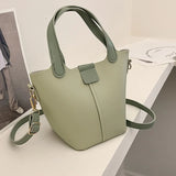 Women's Soft PU Leather Shoulder Bag Large Capacity Lady Purse Crossbody Bag