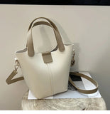 Women's Soft PU Leather Shoulder Bag Large Capacity Lady Purse Crossbody Bag