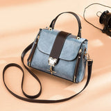 Retro Bucket Bag Shoulder Messenger Bag Women