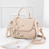 Embroidery One-shoulder Messenger Handbag for Women