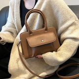 Western Style Shoulder Bags Women's Handbags Simple Retro Messenger Bags