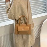 Western Style Shoulder Bags Women's Handbags Simple Retro Messenger Bags