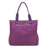 High Capacity Women's Shoulder Bag Nylon Travel Totes Bags