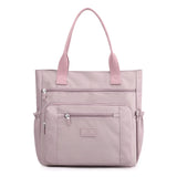 Women's High Top-handle Shoulder Bag Nylon Totes Bolsos Feminina