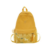 Harajuku Girl Book School Bags Waterproof Nylon Backpack