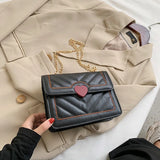 Heart Shoulder Bag Women Handbags Small Crossbody Messenger Purse B039