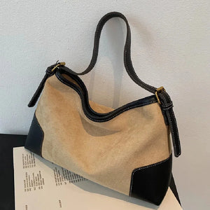 Splicing Shoulder Bag Female Sac A Main