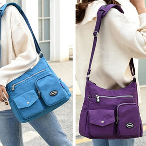 Waterproof Crossbody Bag for Women, Nylon Material