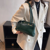 Leather Shoulder Bag for Women Casual Look