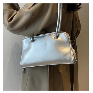 Leather Shoulder Bag for Women Casual Look