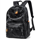Waterproof Camo Oxford Travel Backpack USB Charging Laptop School Bag