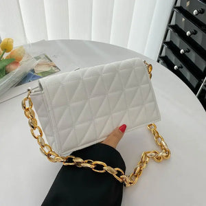 Women's Shoulder Bag Chain PU Leather Handbag