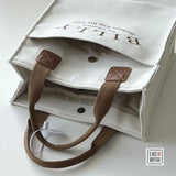 Canvas Tote Book Bag Soft Shoulder Bag Cross-body Bag