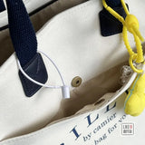 Canvas Tote Book Bag Soft Shoulder Bag Cross-body Bag