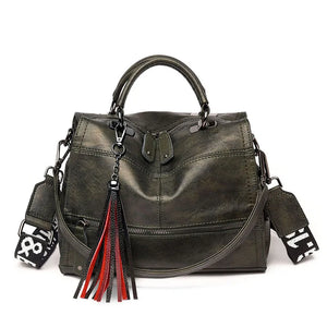 Women's Single Shoulder Bag Autumn Hot Style Tassel Crossbody Handbag Women
